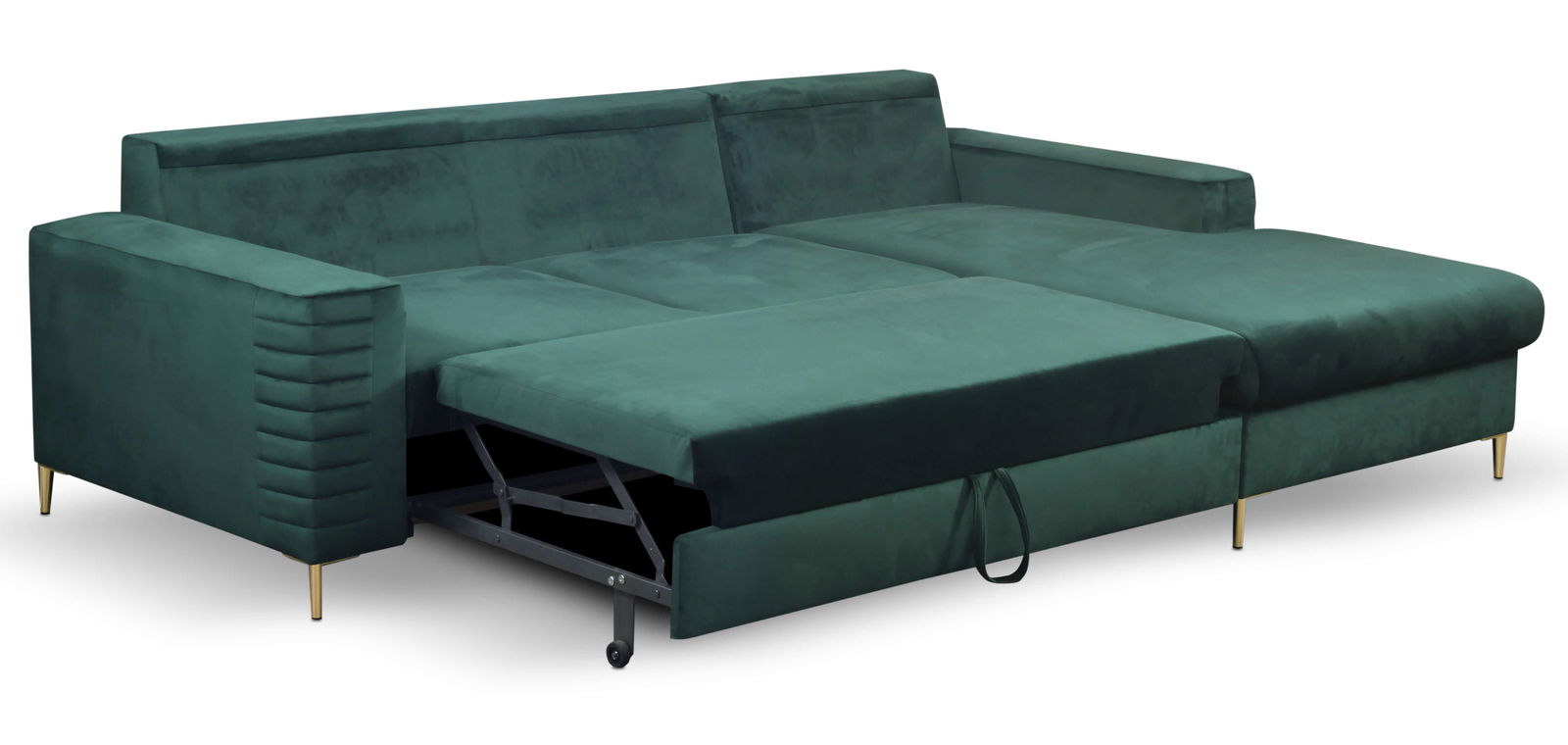 Γωνιακός καναπές Consuegra-Prasino - Image 3