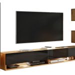 Σύνθετο σαλονιού Amadeo-Fusiko-Mavro