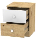 Κομοδίνο Nero 09-Fusiko-Leuko - Image 2