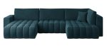 Γωνιακός καναπές Bonita-Petrol-Αριστερή