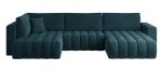 Γωνιακός καναπές Bonita-Petrol-Δεξιά