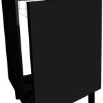 Επιδαπέδιο ντουλάπι νεροχύτη Italia DZ6-Μαύρο