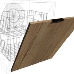 Πρόσοψη πλυντηρίου πιάτων Italia FZ6B-Φυσικό