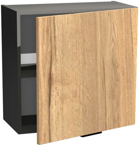 image_654382_italia_w45-58_k-czarny_f-halifaxnaturalny Κρεμαστό ντουλάπι Italia W45/58-Φυσικό - Image 1