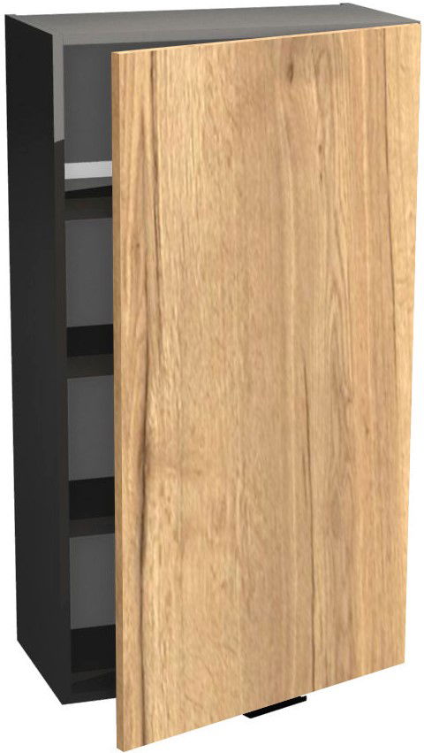 image_654520_italia_w45-108_k-czarny_f-halifaxnaturalny Κρεμαστό ντουλάπι Italia W45/108-Φυσικό - Image 1