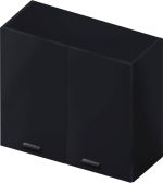 Κρεμαστό ντουλάπι Italia WS9/94-Μαύρο