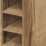 Κρεμαστό ντουλάπι ανοιχτό Italia WK20/72-Φυσικό