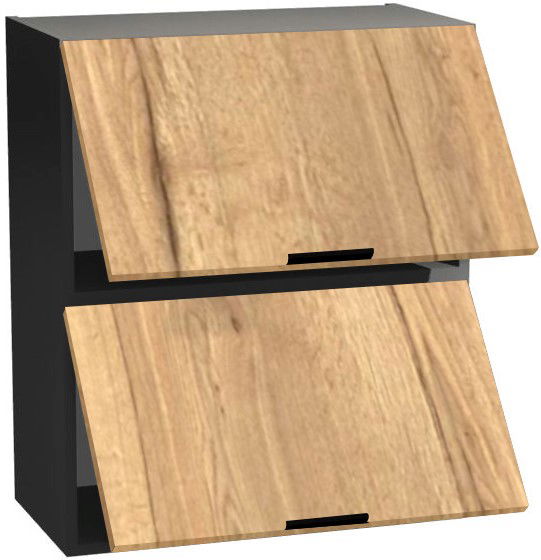 image_654899_italia_wpo9-72-standard_k-czarny_f-halifaxnaturalny Κρεμαστό ντουλάπι Italia WPO9/72-Φυσικό - Image 1