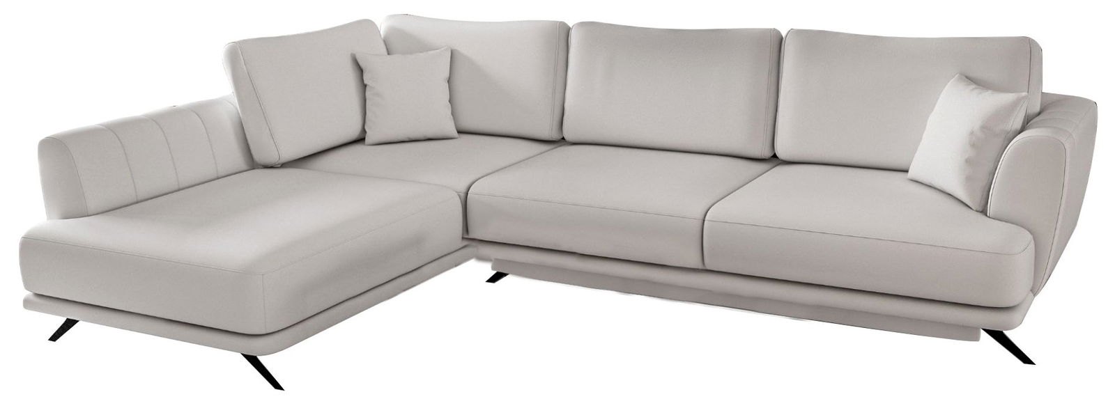 CO-LAR-LT-17SOF-nobga Γωνιακός καναπές Larde-Αριστερή-Leuko - Image 1