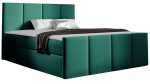 Επενδυμένο κρεβάτι Lars-Prasino-120 x 200