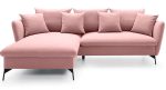 Γωνιακός καναπές Vitalia-Roz-Αριστερή