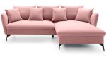 Γωνιακός καναπές Vitalia-Roz-Δεξιά