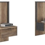 Σετ 2 κομοδίνα Canada