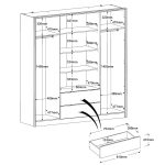 Ντουλάπα τετράφυλλη Canada - Image 4