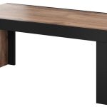 Τραπεζάκι σαλονιού Mila-Fusiko-Mavro