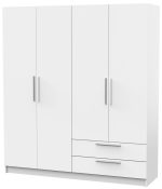 Ντουλάπα τετράφυλλη Erre-Λευκό - Image 3