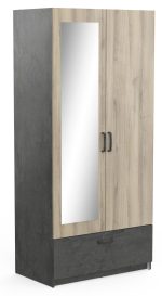 Ντουλάπα Coben δίφυλλη-Drus-Gkri