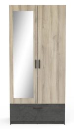 Ντουλάπα Coben δίφυλλη-Drus-Gkri - Image 2