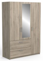 Ντουλάπα Coben τρίφυλλη-Δρυς