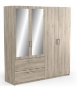 Ντουλάπα Coben τετράφυλλη-Δρυς