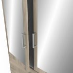 Ντουλάπα Coben τετράφυλλη-Δρυς - Image 4