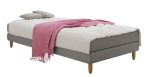 Επενδυμένο κρεβάτι Hot I-Gkri-90 x 200