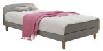 Επενδυμένο κρεβάτι Hot II-Gkri-120 x 200