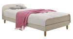 Επενδυμένο κρεβάτι Hot II-Mpez-90 x 200