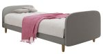 Επενδυμένο κρεβάτι Hot III-Gkri-120 x 200