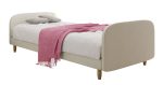 Επενδυμένο κρεβάτι Hot III-Mpez-90 x 200