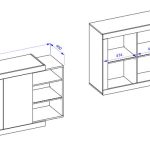 Μπουφές Jay 3D-Μήκος: 180 εκ.