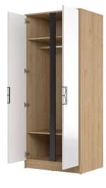 Ντουλάπα δίφυλλη Janet - Image 3