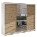 Ντουλάπα Derby I συρόμενη-Leuko Fusiko