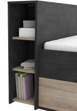 Κρεβάτι Robin-140 x 190-Anthraki - Image 5