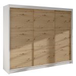 Ντουλάπα Derby II συρόμενη-Leuko Fusiko