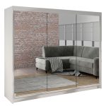 Ντουλάπα Derby III συρόμενη-Leuko