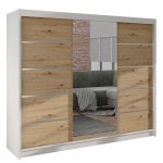 Ντουλάπα Derby VI συρόμενη-Leuko Fusiko