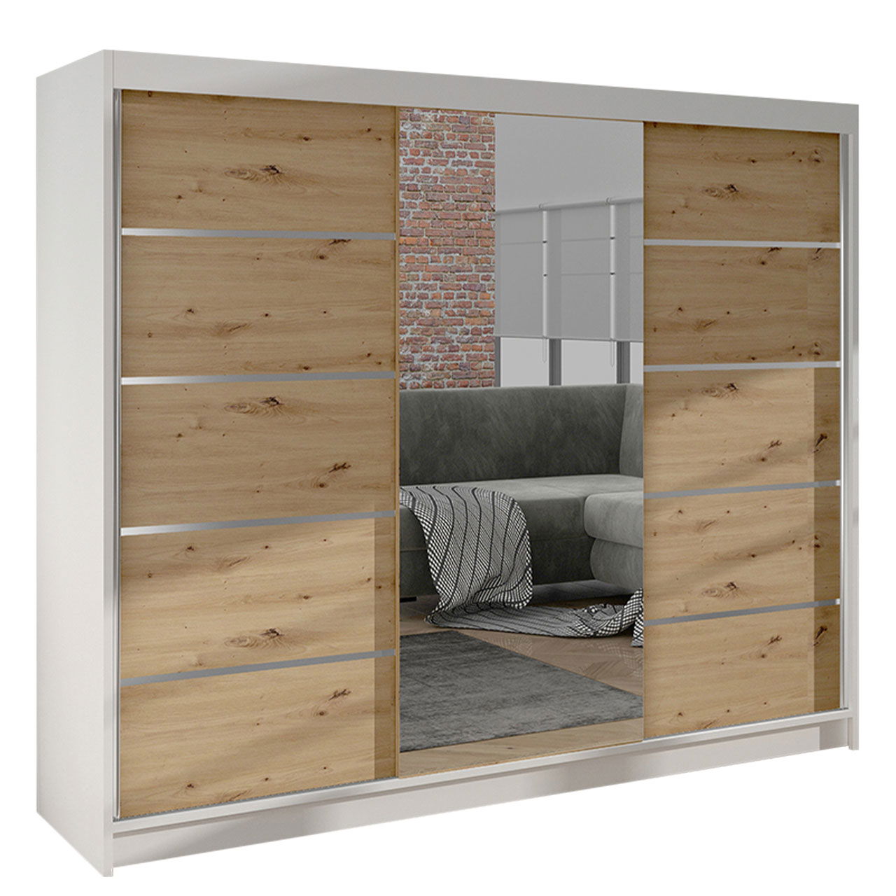 image_669809_derby-6-nobg_2__2 Ντουλάπα Derby VI συρόμενη-Leuko Fusiko - Image 1