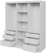 Ντουλάπα Haiti Τρίφυλλη-Fusiko-Mavro - Image 4