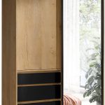 Ντουλάπα Haiti Δίφυλλη-Fusiko-Mavro