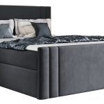 Επενδυμένο κρεβάτι Carmen-Gkri-160 x 200