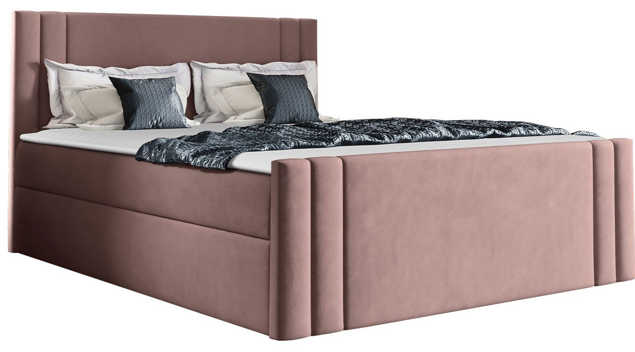 image_672140_04_37 Επενδυμένο κρεβάτι Carmen-Sapio milo-180 x 200 - Image 1