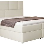 Επενδυμένο κρεβάτι Lorenca-180 x 200-Ekrou