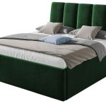 Επενδυμένο κρεβάτι Sensi-Prasino-140 x 200