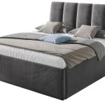 Επενδυμένο κρεβάτι Sensi-Gkri-180 x 200