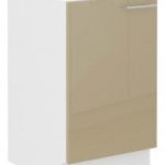 Επιδαπέδιο ντουλάπι νεροχύτη Lyona 50 ZL 1F BB-Cappuccino