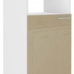 Επιδαπέδιο ντουλάπι Lyona 60 DKPL 162 1F BB-Cappuccino