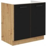 Επιδαπέδιο ντουλάπι νεροχύτη Modernus 80 ZL 2F BB