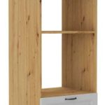 Επιδαπέδιο ντουλάπι Yvette 60 DPM 210 2F-Λευκό