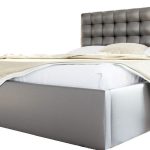 Επενδυμένο κρεβάτι Britney-140 x 200-Gkri